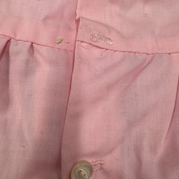 Vtg 70's 80's Baby Girls "Hello World" Pink Dress w/Duck Embroidery 0-6 months - Picture 10 of 14
